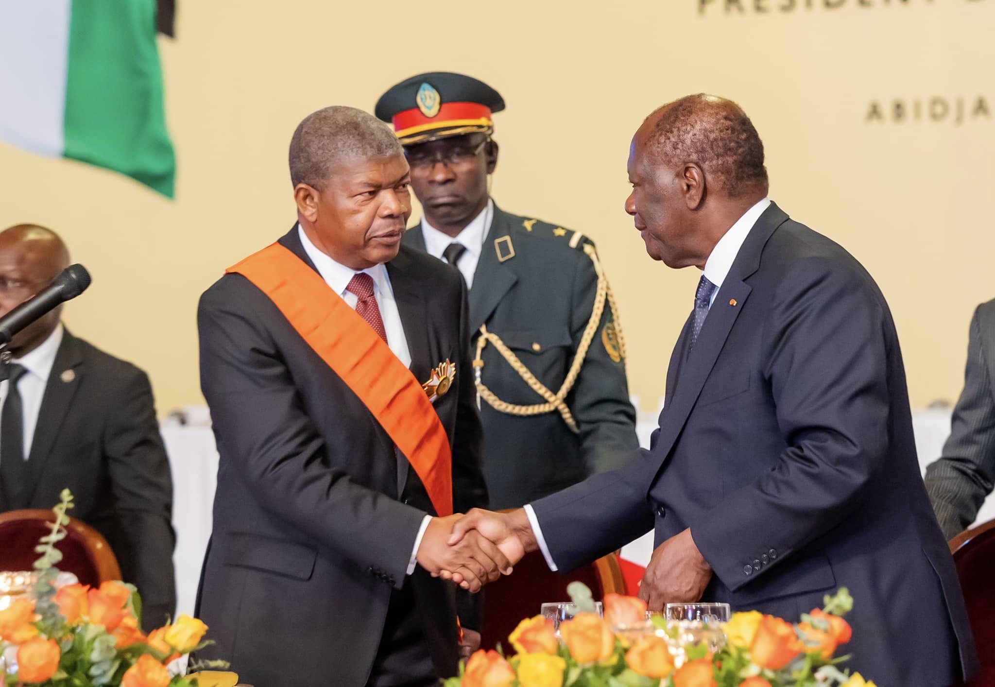 Alassane Ouattara satisfait de la convergence de vue entre la Côte d'Ivoire et l'Angola